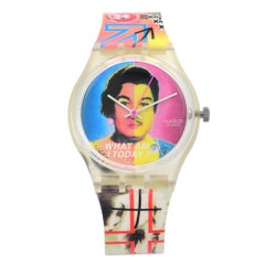 Swatch "What Am I Today" Silicone Strap Quartz Unisex Watch 1144