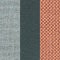 Petrol, Light Green, Fresh Peach