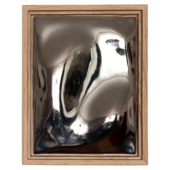 Sway Gestures Dark Chrome Glazed Ceramic Wall Frame by Cindy Hsu Zell Sway Gestures Dark Chrome Glazed Ceramic Wall Frame by Cindy Hsu Zell