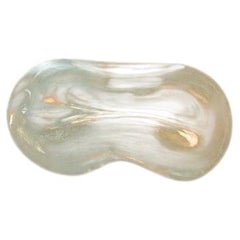 Sway knauf aus geblasenem glas und spiegelndem silber von Homa