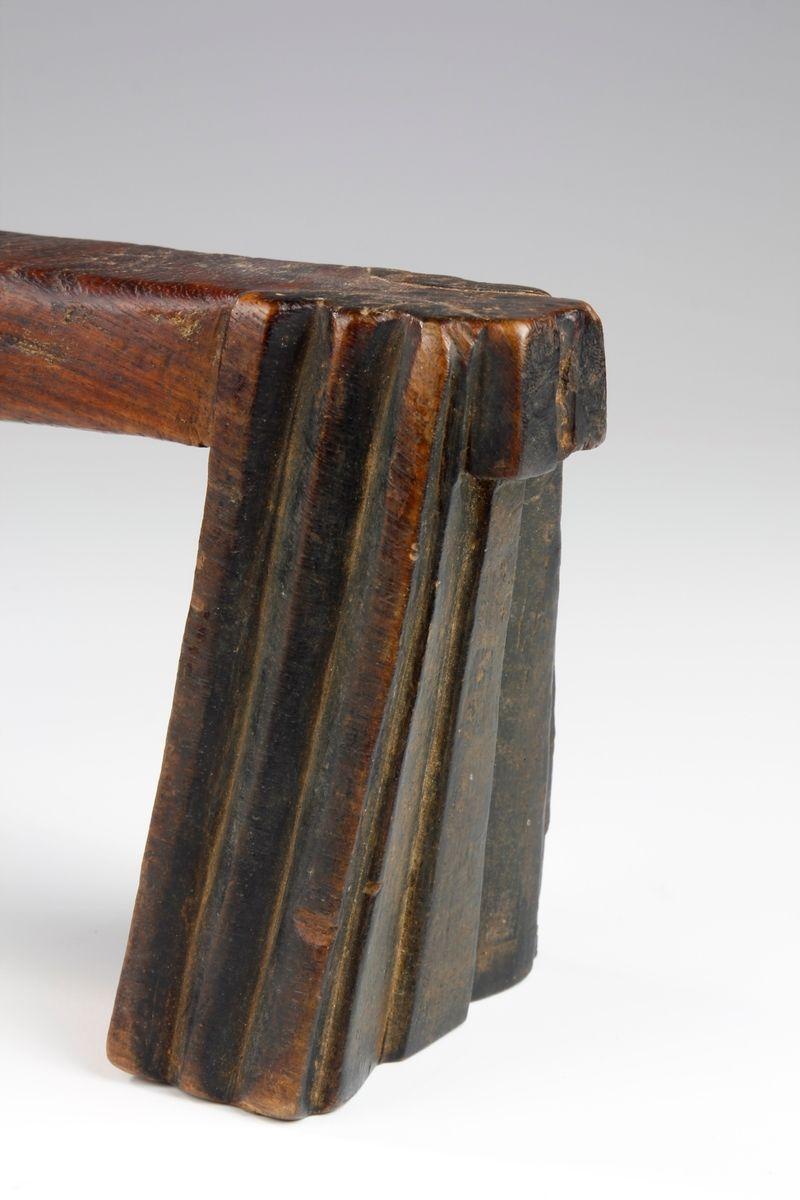 South African Swazi Headrest With Old Label Attached, Southern Africa For Sale