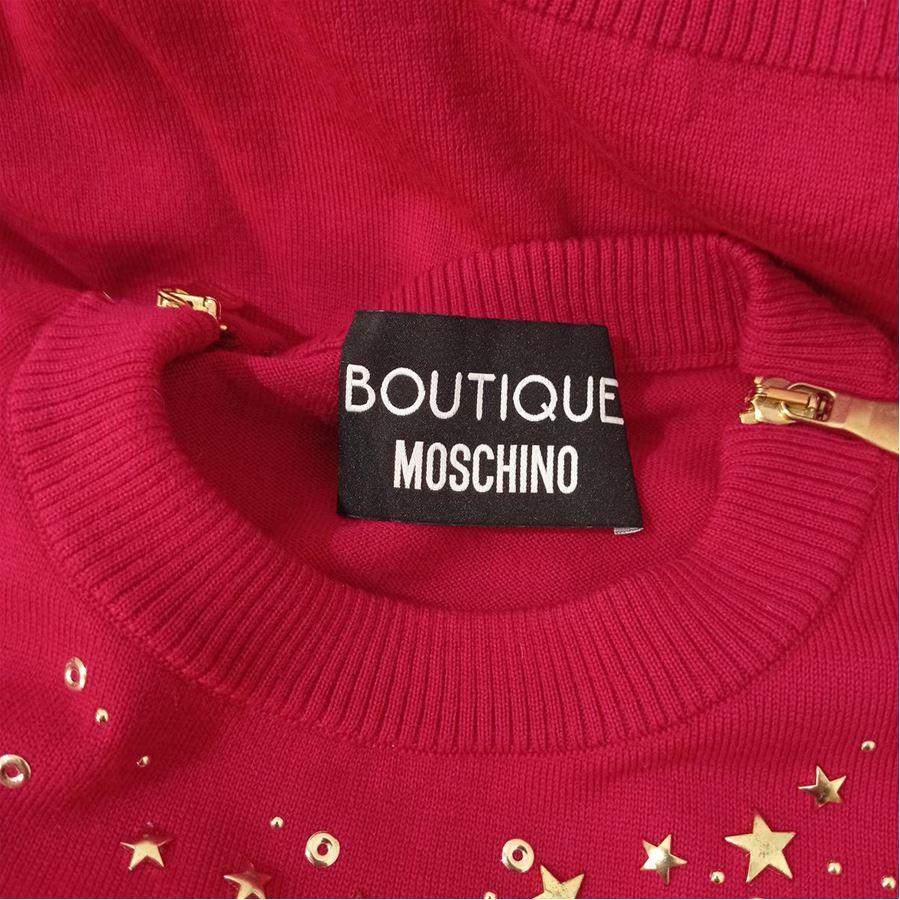 Moschino Sweater size 40 In Excellent Condition For Sale In Gazzaniga (BG), IT