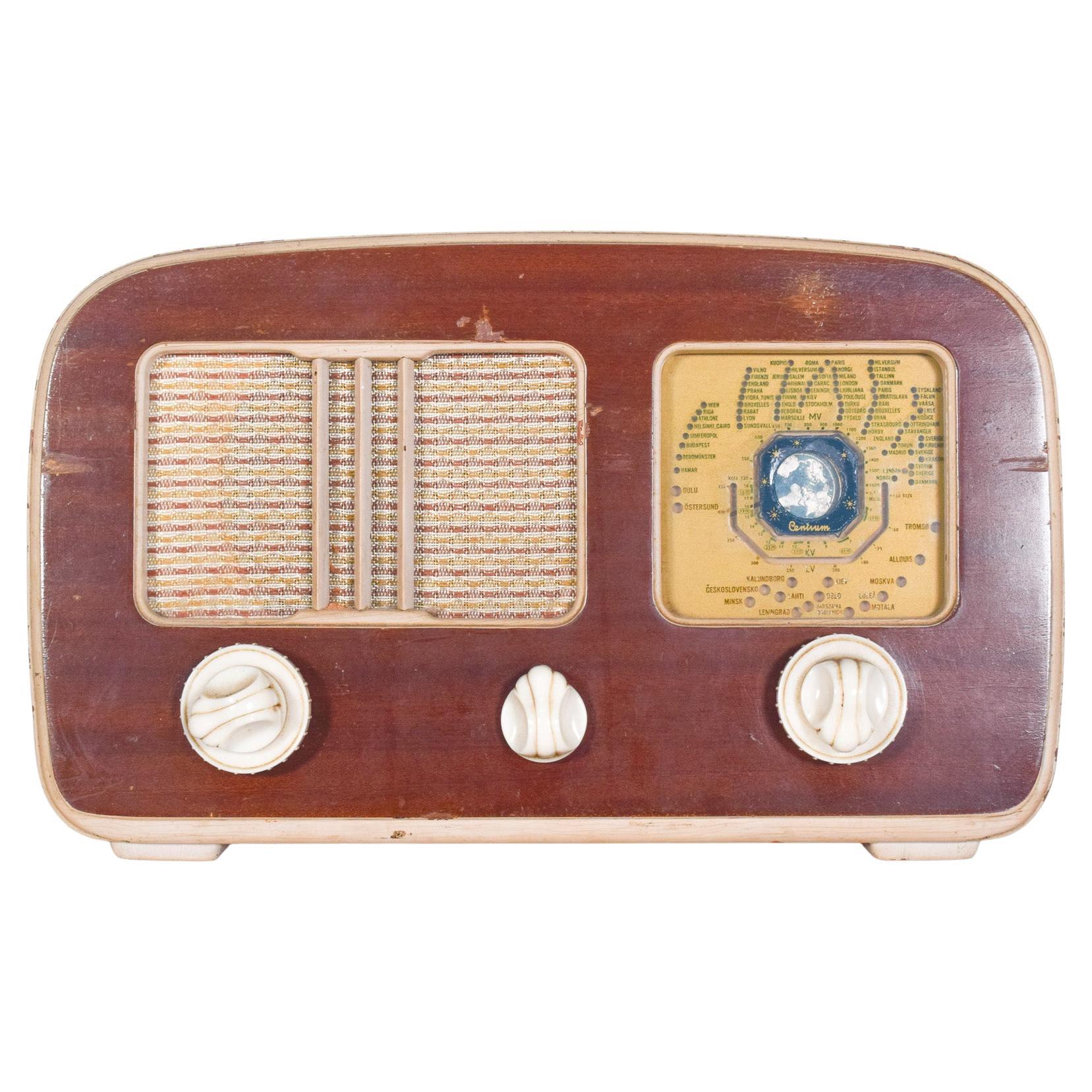 Sweden Antique Small Table Radio