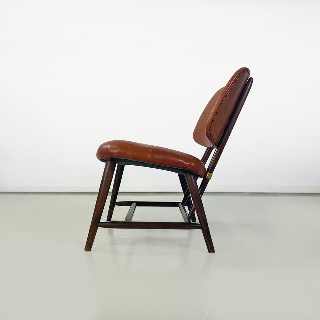 Sweden Midcentury Teve Armchairs by Alf Svensson for Ljungs Industrier AB, 1953 In Good Condition For Sale In MIlano, IT