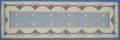 Sweden, Rölakan technic runner in handwoven wool. Modernist design.