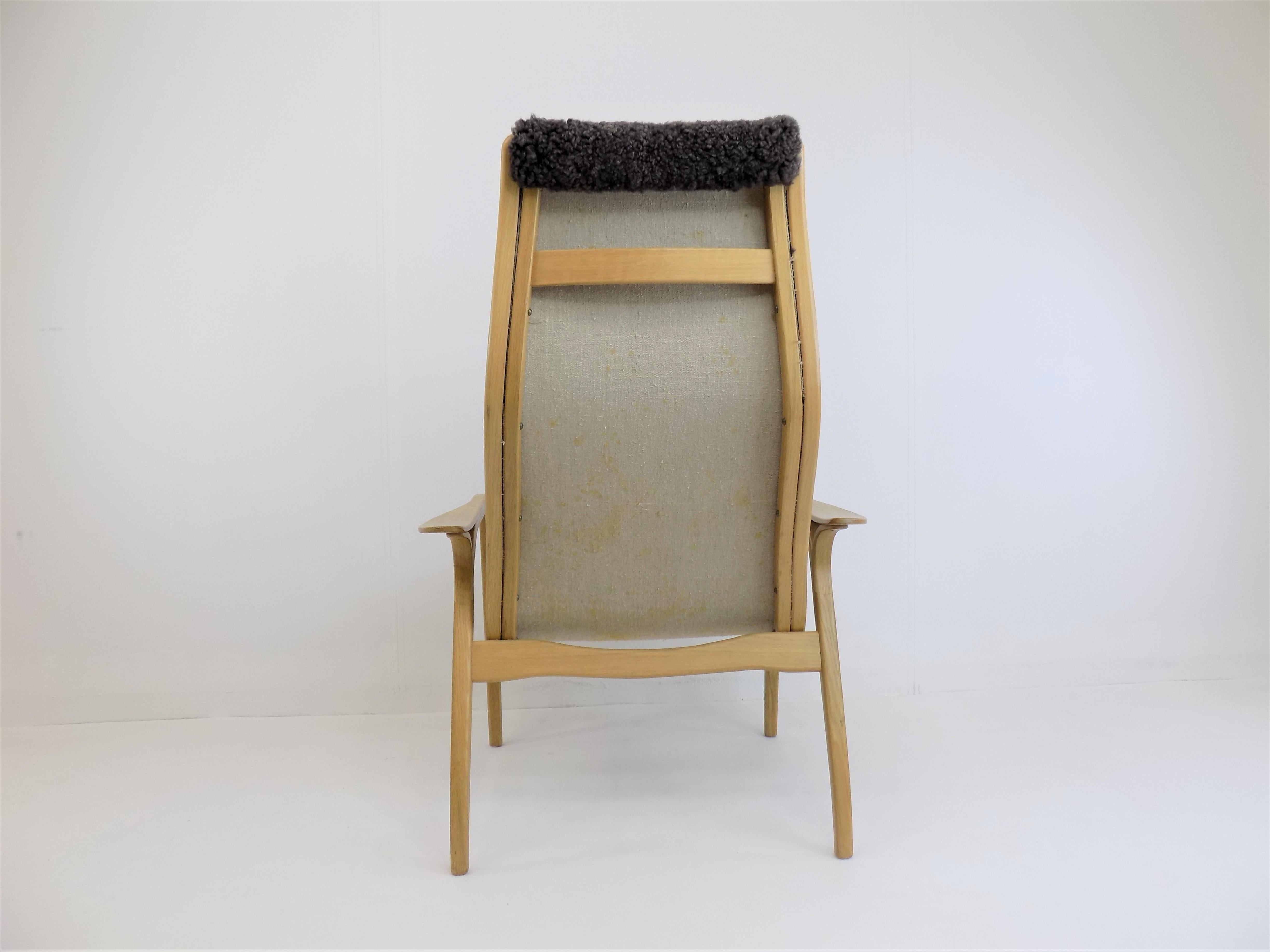Swedish Swedese Lamino lounge chair by Yngve Ekstrom