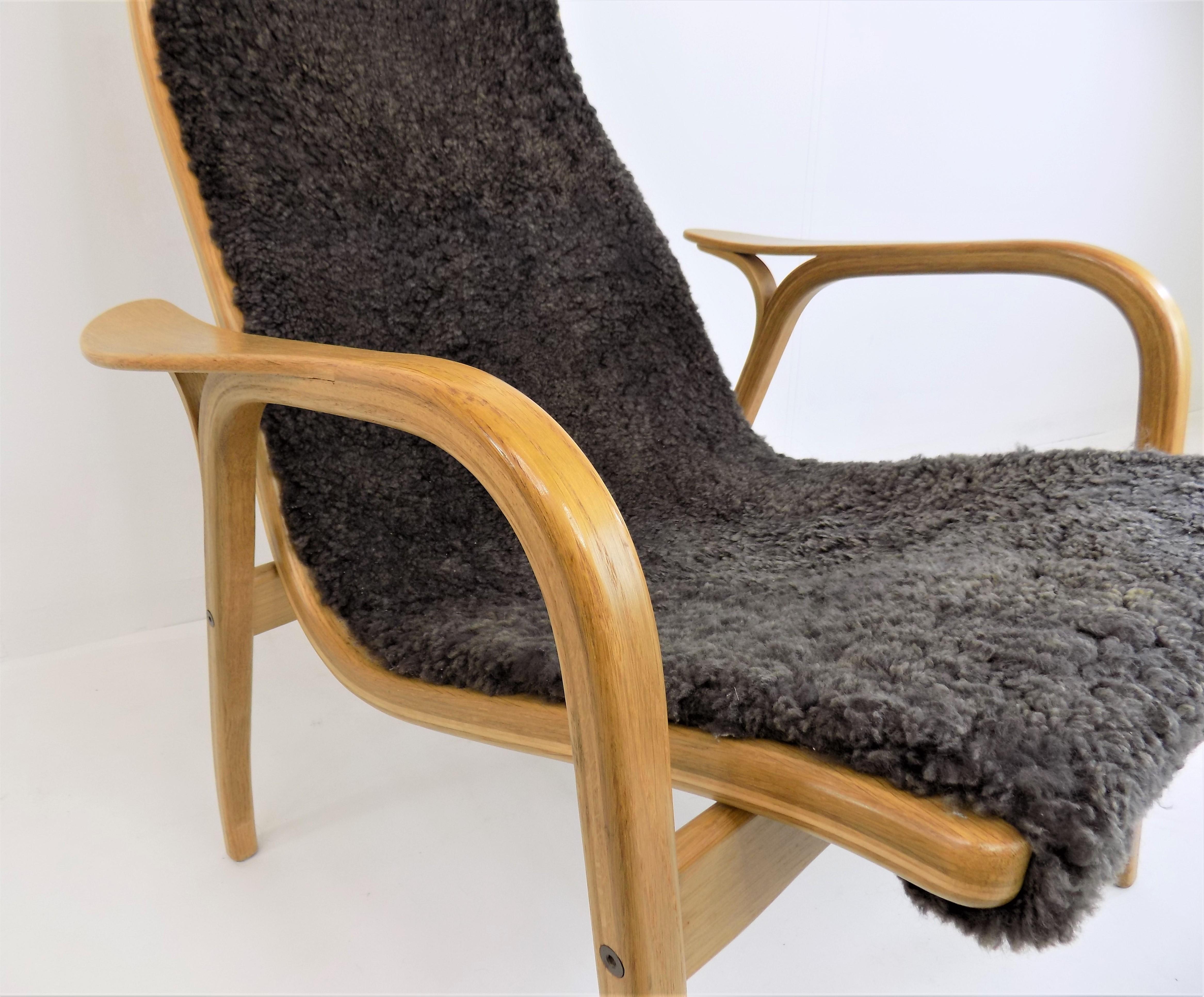 Mid-20th Century Swedese Lamino lounge chair by Yngve Ekstrom