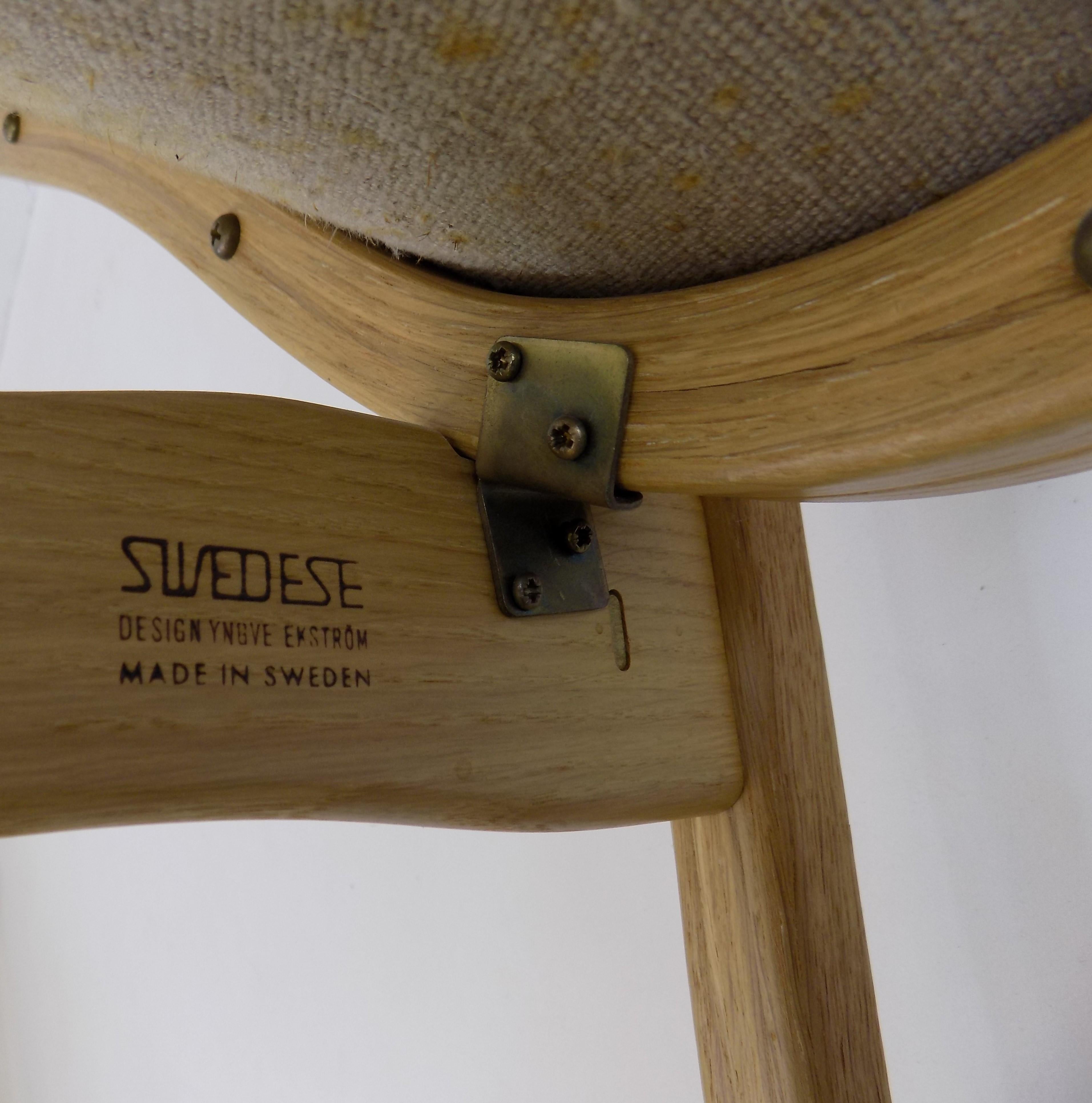 Swedese Lamino lounge chair by Yngve Ekstrom 2