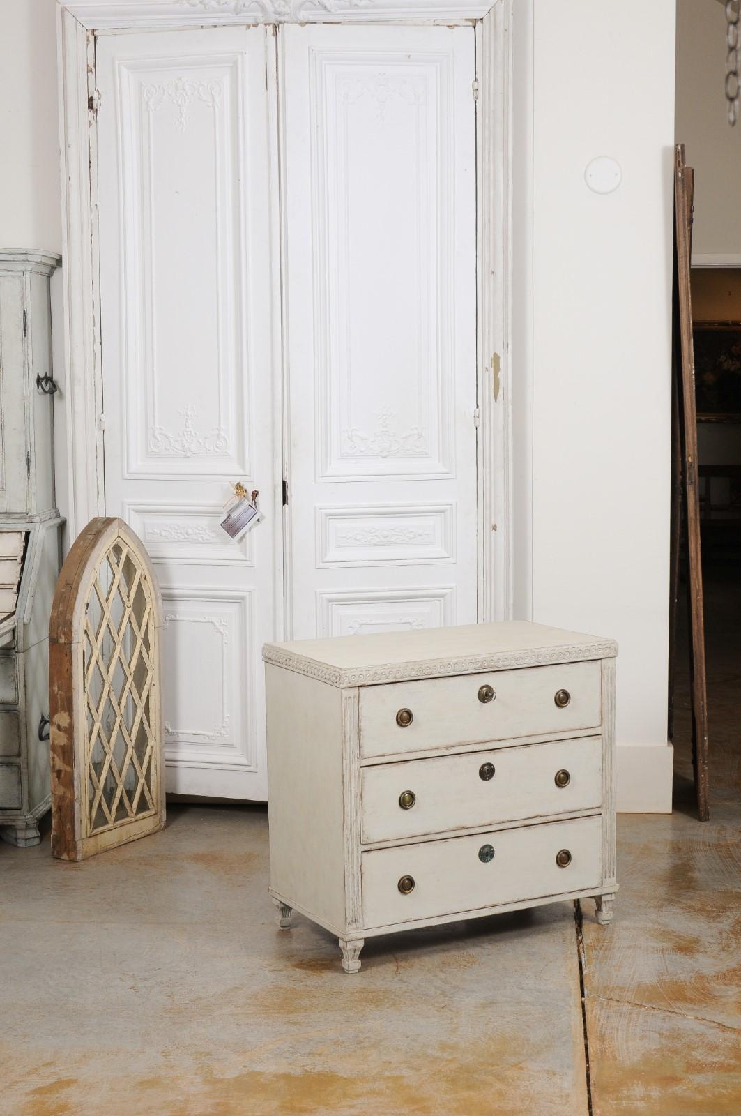 oak painted chest of drawers