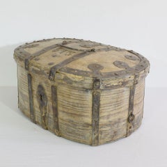 Swedish 18th / 19th Century Bentwood Travel Box or Chest