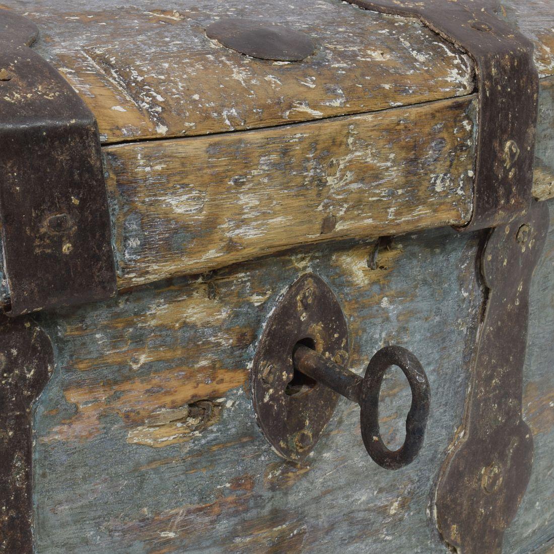 Swedish 18th Century Bentwood Travel Box or Chest 9