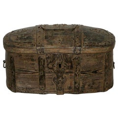 Swedish 18th Century Bentwood Travel Box or Chest