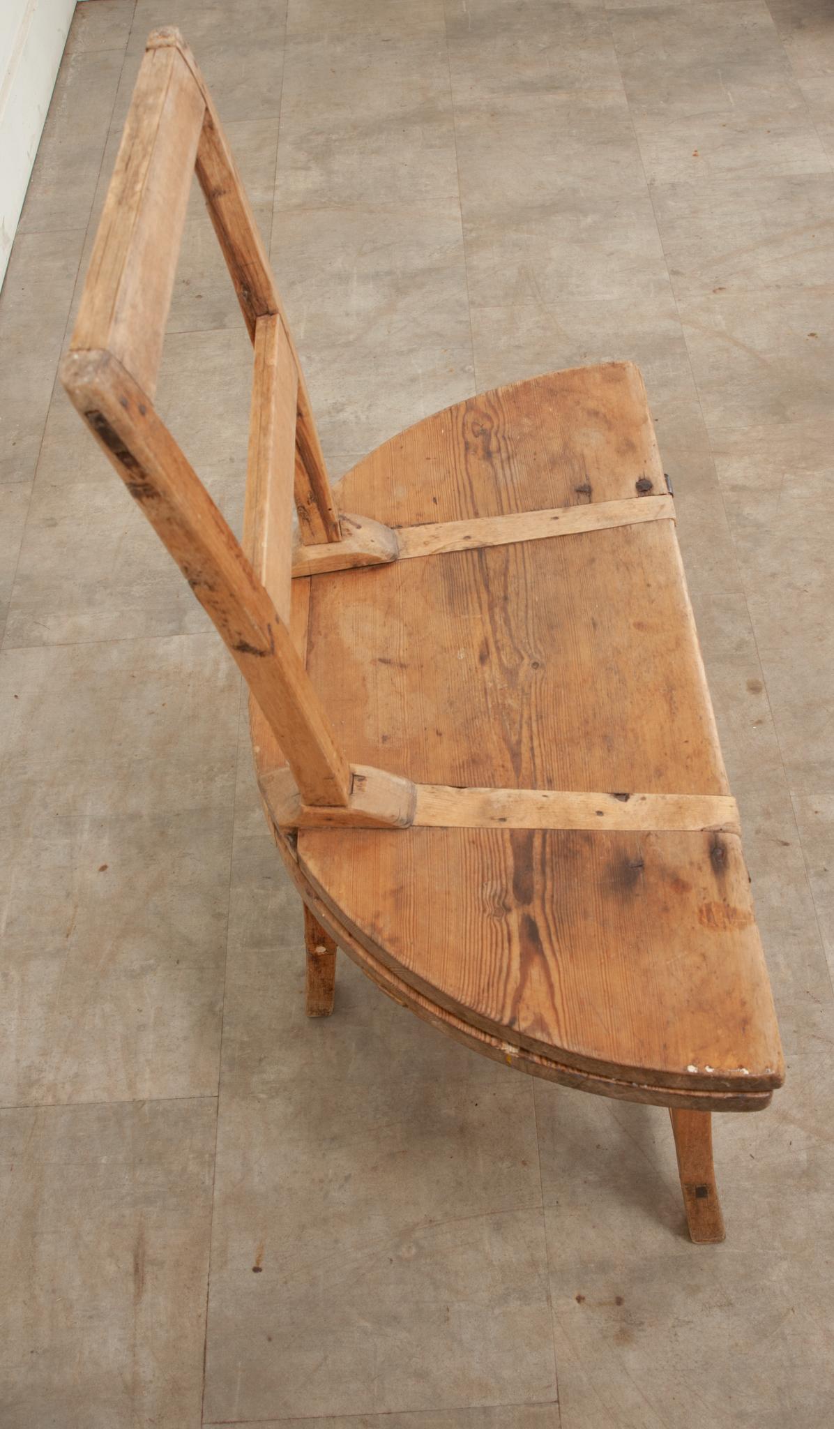 Suédois Chaise-table suédoise du 18e siècle en vente