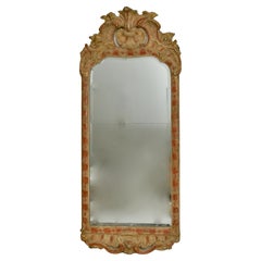 Swedish 18th Century Giltwood Rococo Mirror