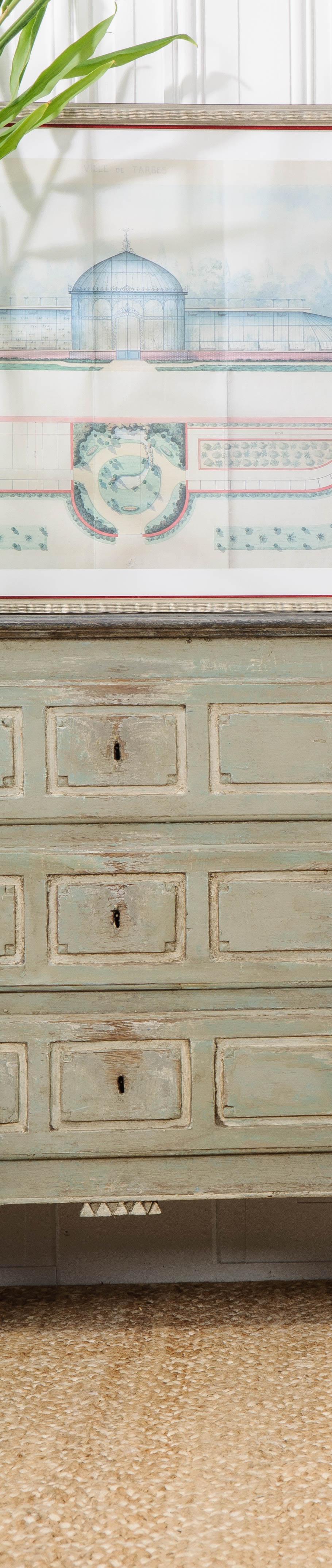 Swedish 18th Century Gustavian Painted Chest of Drawers 6