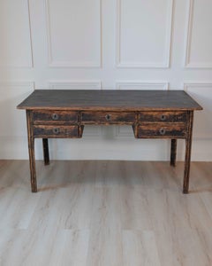 Swedish 18th Century Gustavian Painted Desk, c.1780