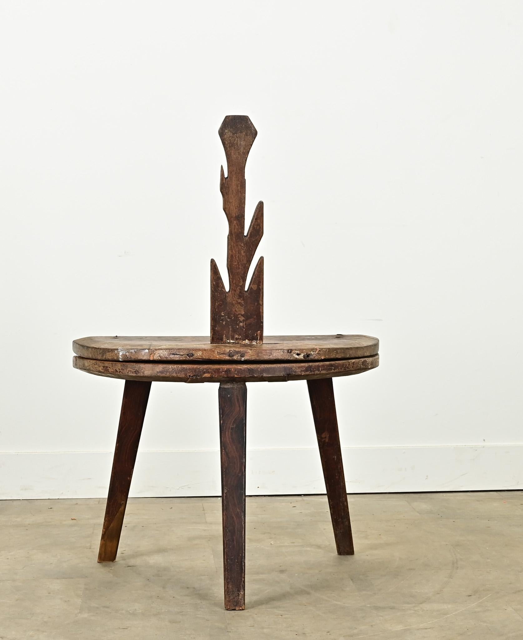 Swedish 18th Century Pine Chair-Table 2