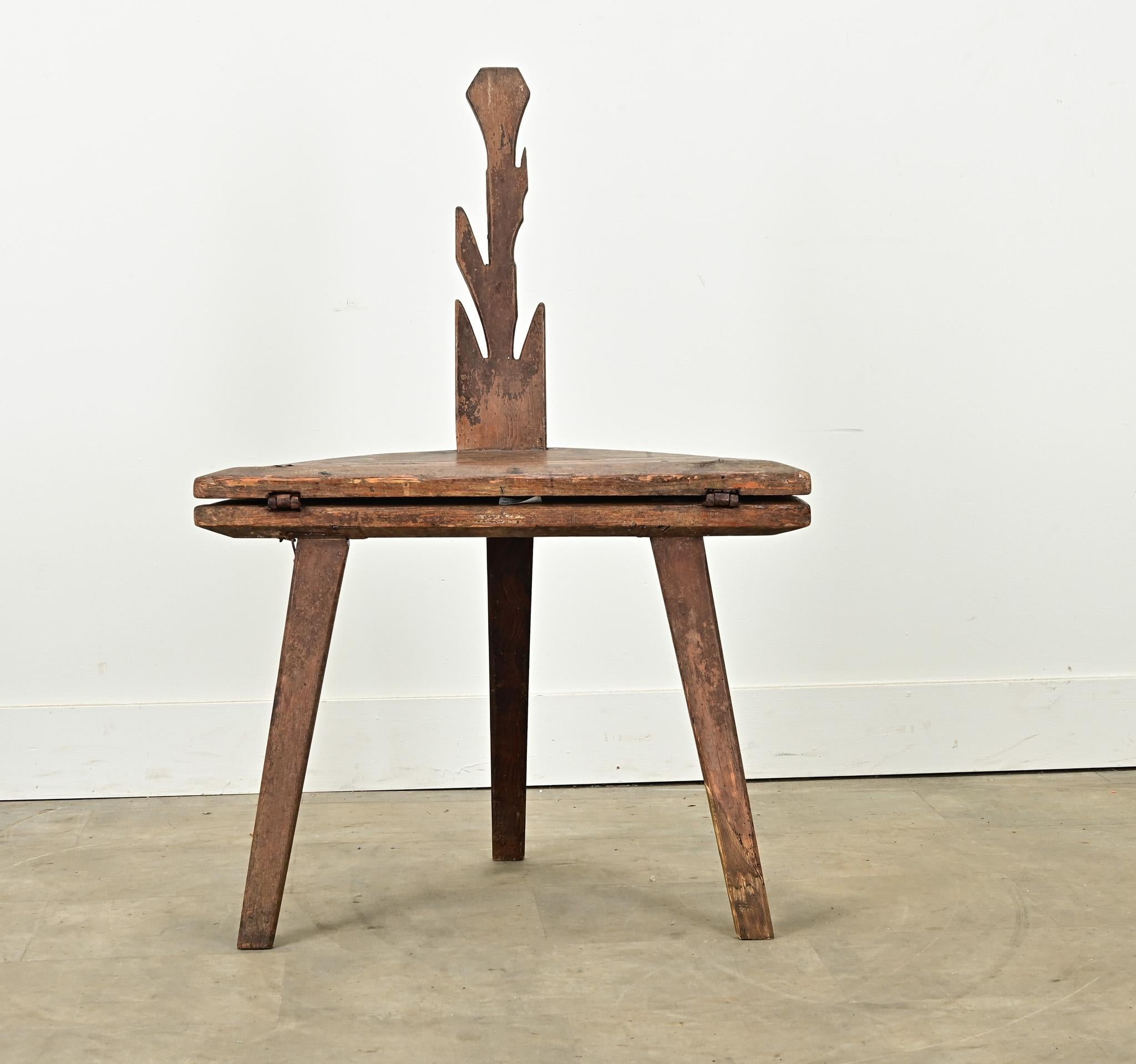 Other Swedish 18th Century Pine Chair-Table