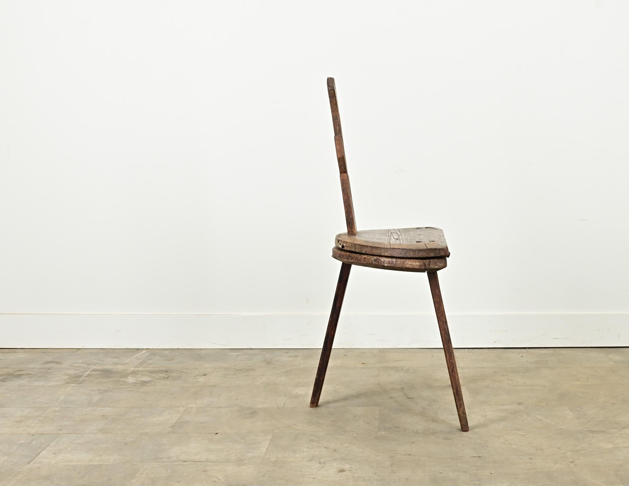 Swedish 18th Century Pine Chair-Table 1