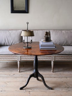 Swedish 18th Century Rococo Tilt-Top Table
