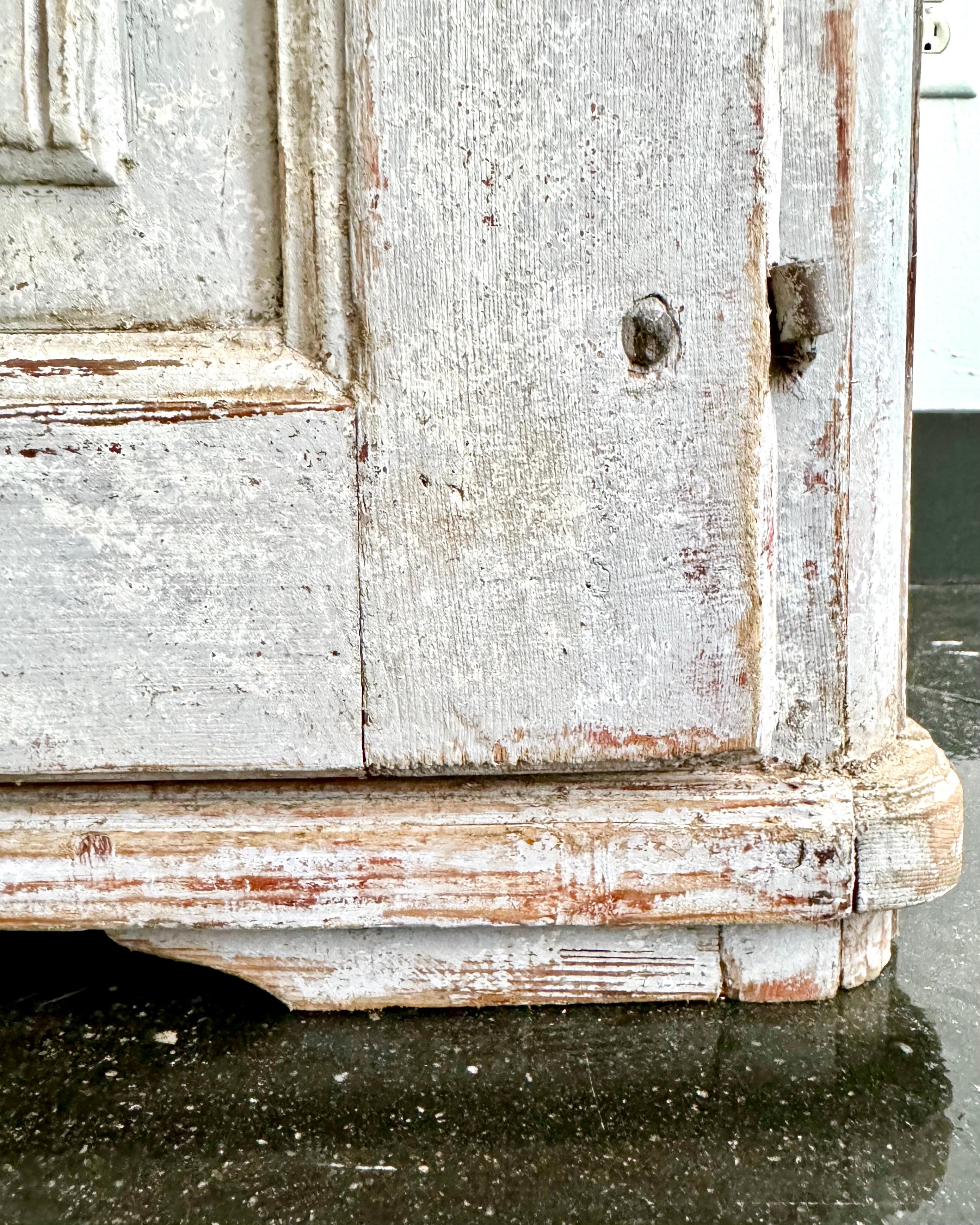 Swedish 18th Century Two-Part Gustavian Cabinet, ca 1790 15