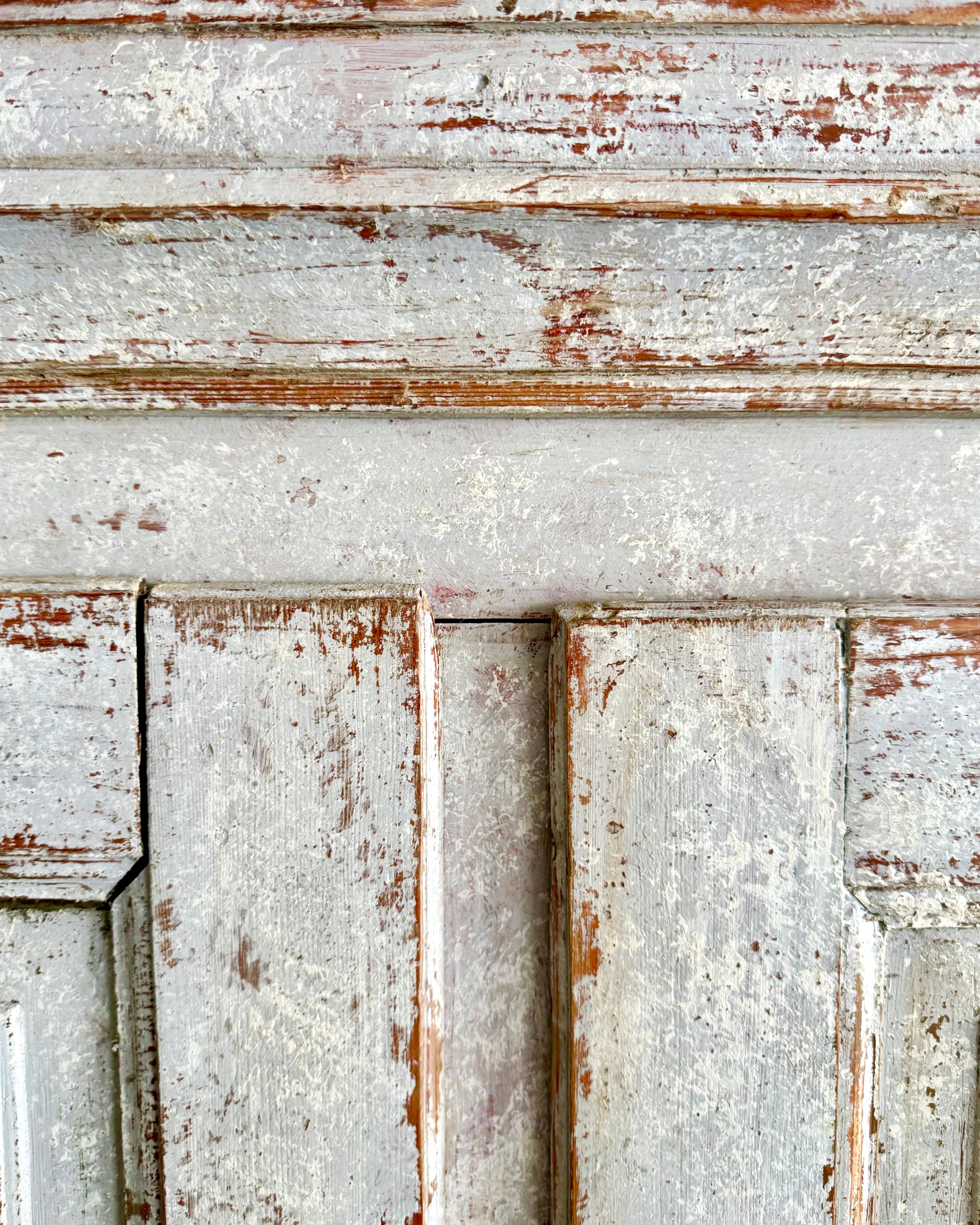Swedish 18th Century Two-Part Gustavian Cabinet, ca 1790 3