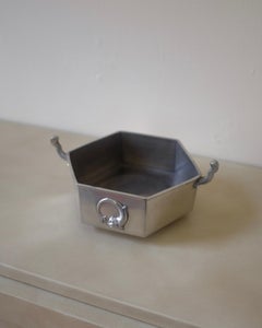 Swedish 1928 Pewter Bowl by GAB