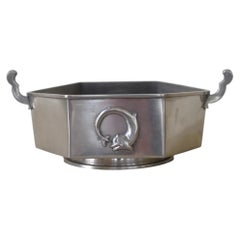 Swedish 1928 Pewter Bowl by GAB
