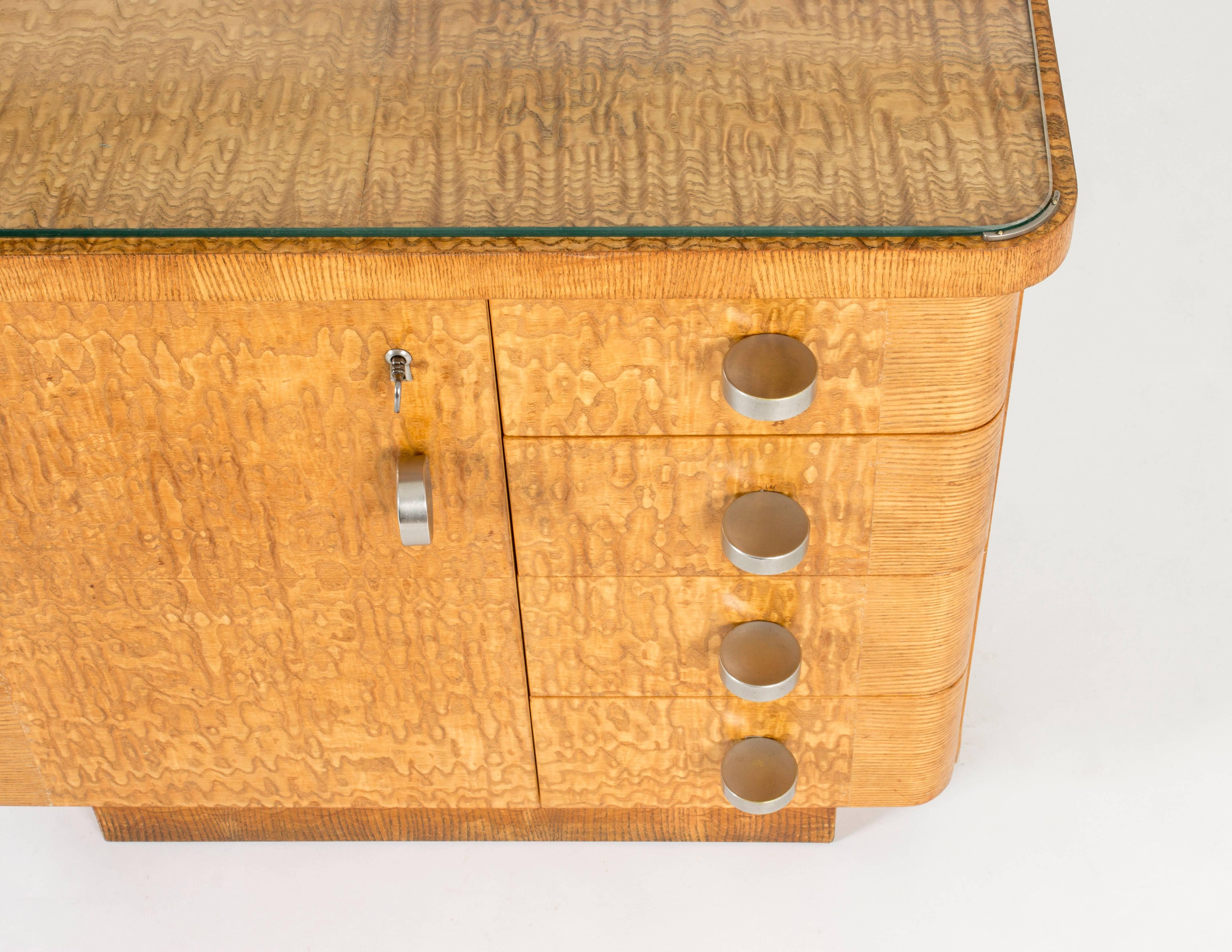 Swedish 1930s Functionalist Chest of Drawers 1