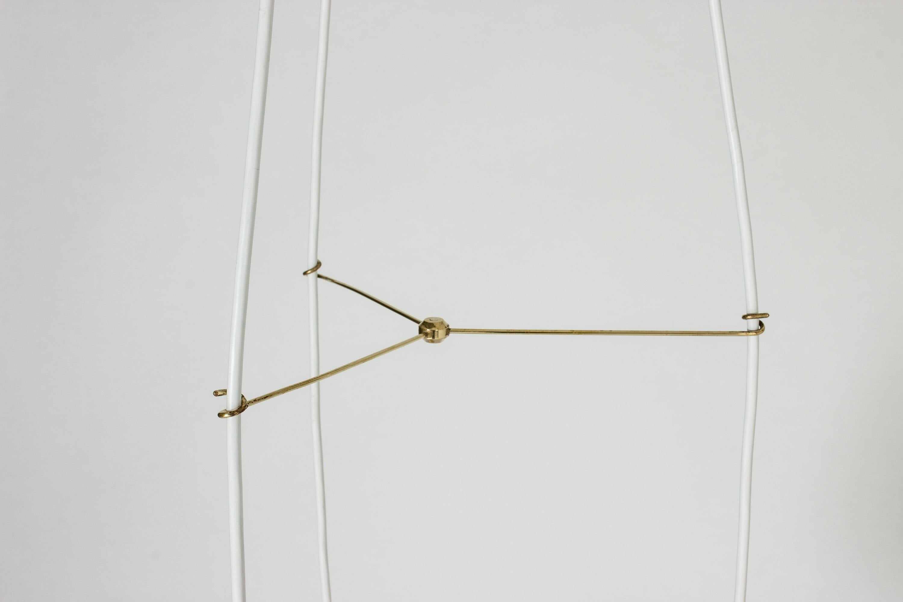 Swedish 1950s Brass Pendant Lamp 1