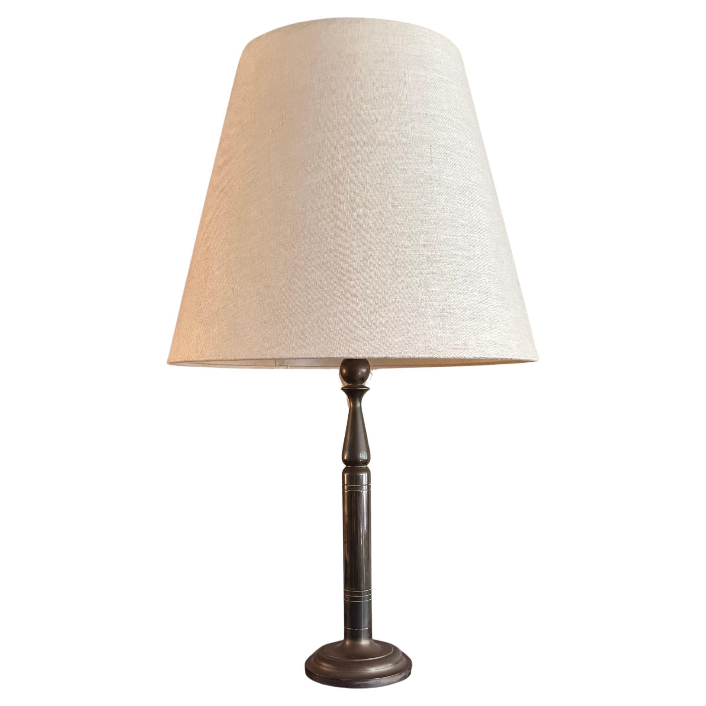 Swedish 1950’s bronze patinated lamp