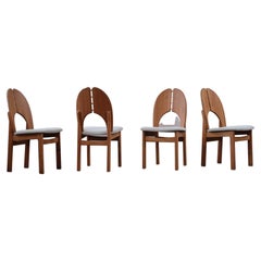 Used Swedish 1960s Pitch Pine Chairs