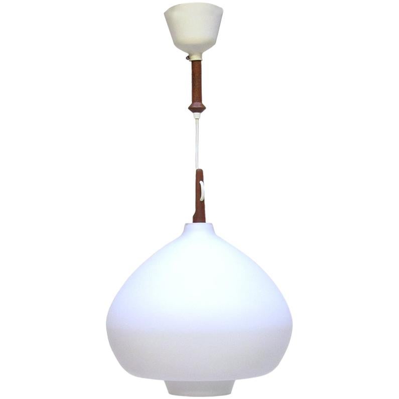 Swedish 1960s Teardrop Ceiling Light by Hans-Agne Jakobsson