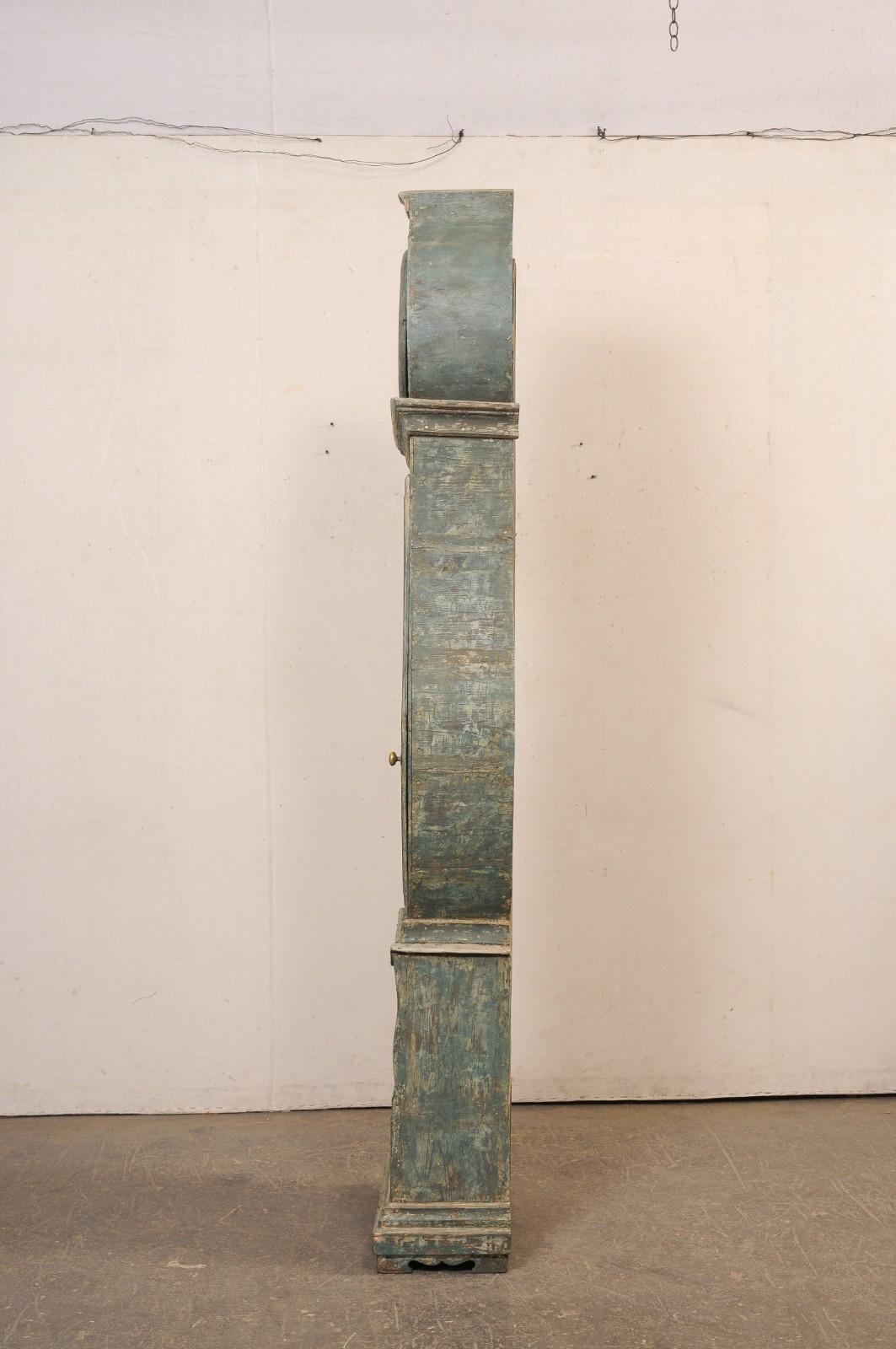 Orologio a pendolo svedese del XIX secolo, 7,5+ Ft in vendita 3