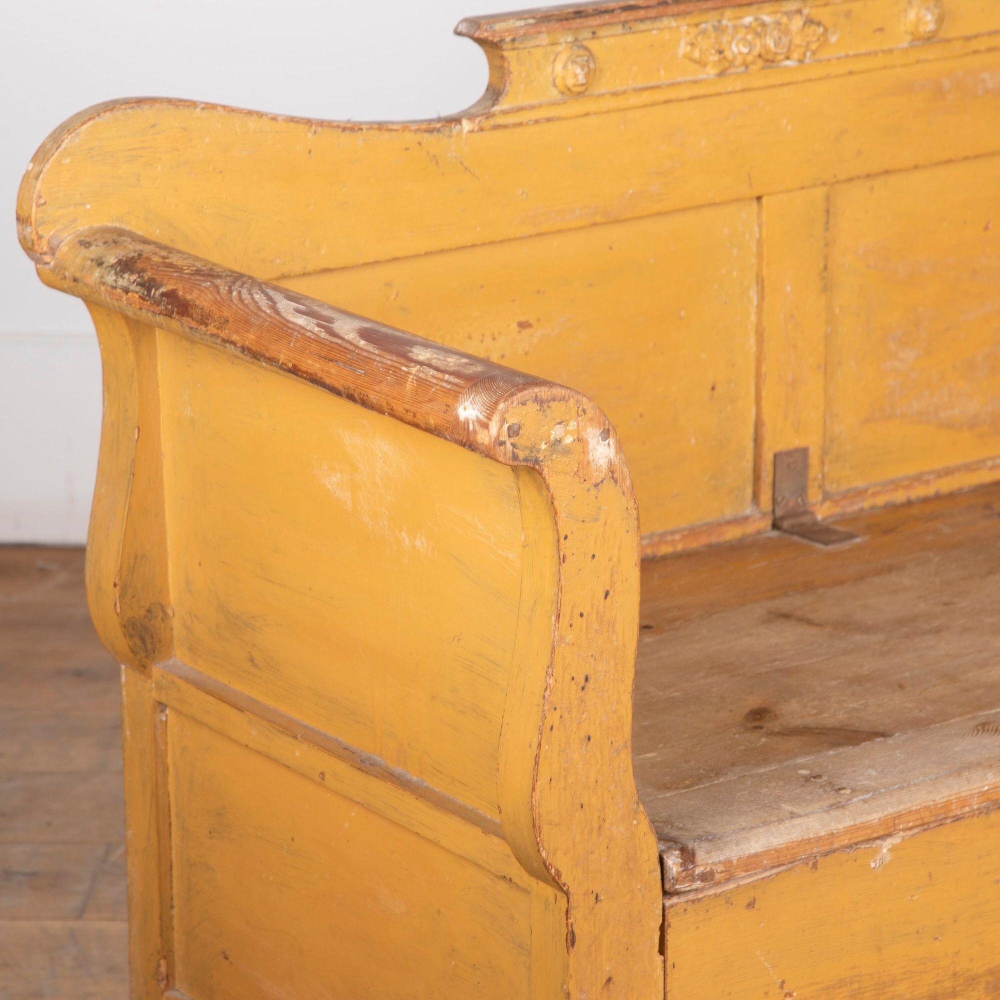 Swedish 19th Century Allmoge Bench In Good Condition In Gloucestershire, GB