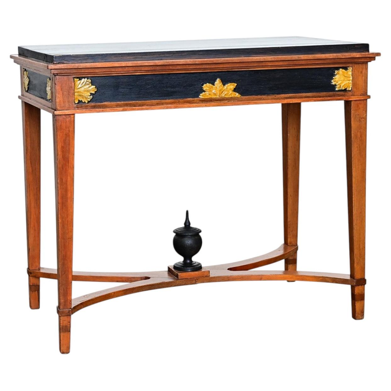 Swedish 19th Century Biedermeier Console - Center Table