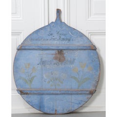 Swedish 19th Century Blue Peel Board