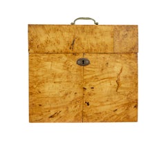 Swedish 19th Century burr birch table box