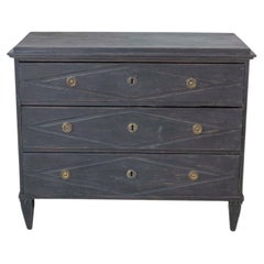 Swedish 19th Century Chest of Drawers, c.1840