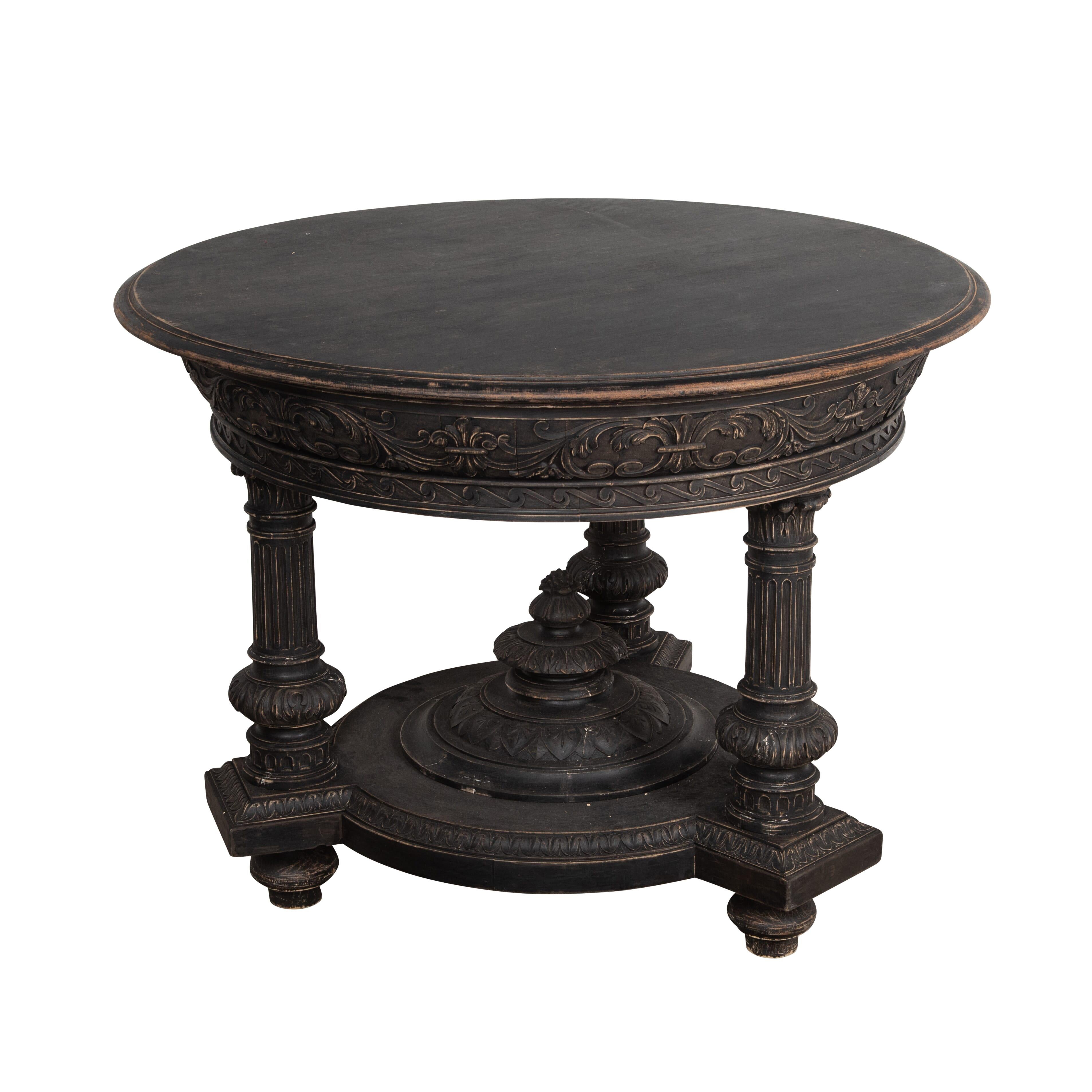 Swedish 19th Century Circular Table For Sale 2