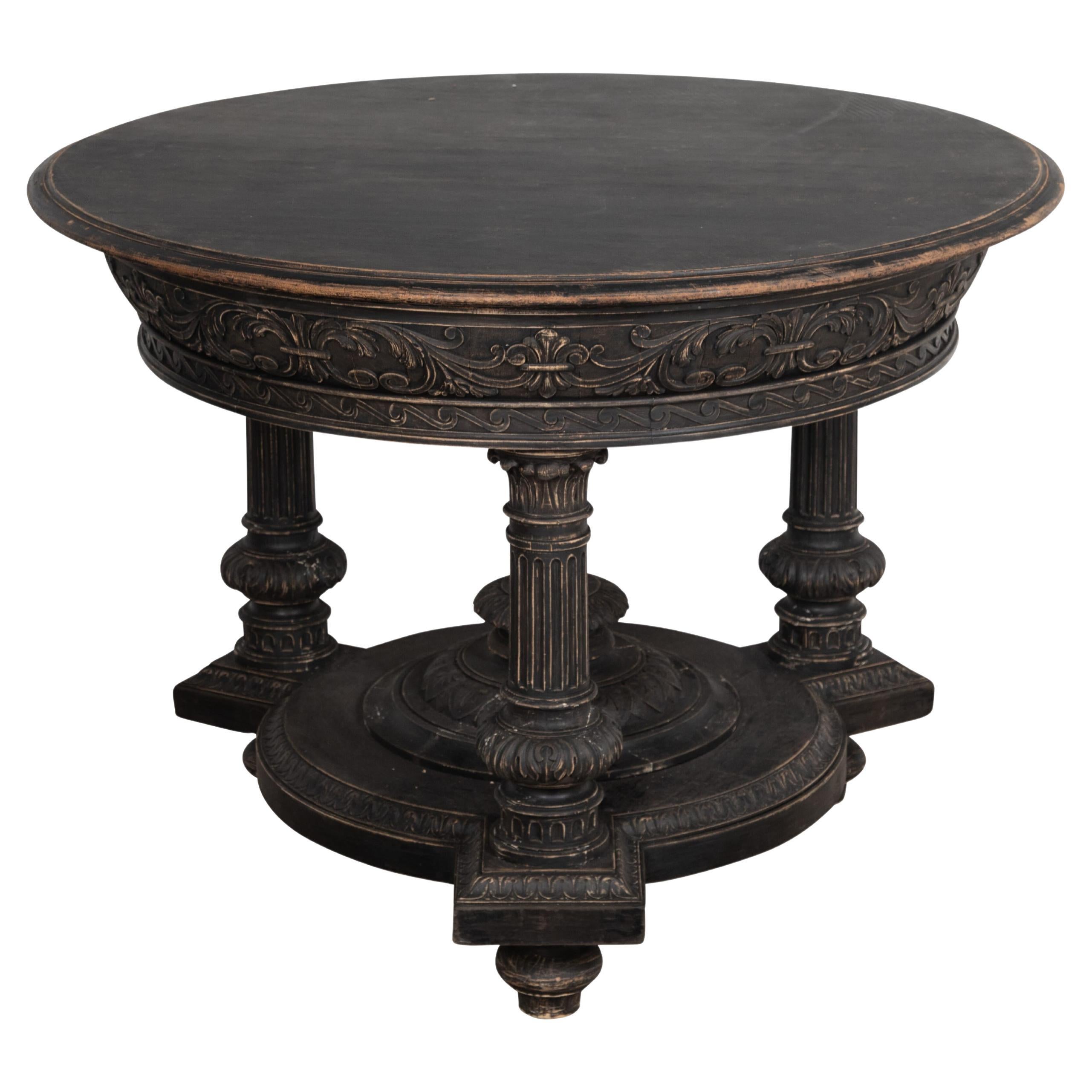 Swedish 19th Century Circular Table For Sale