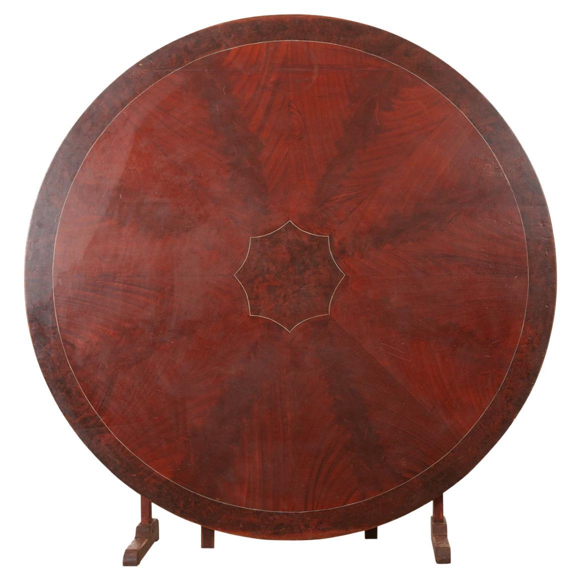 Swedish 19th Century Gateleg Tilt Top Table For Sale