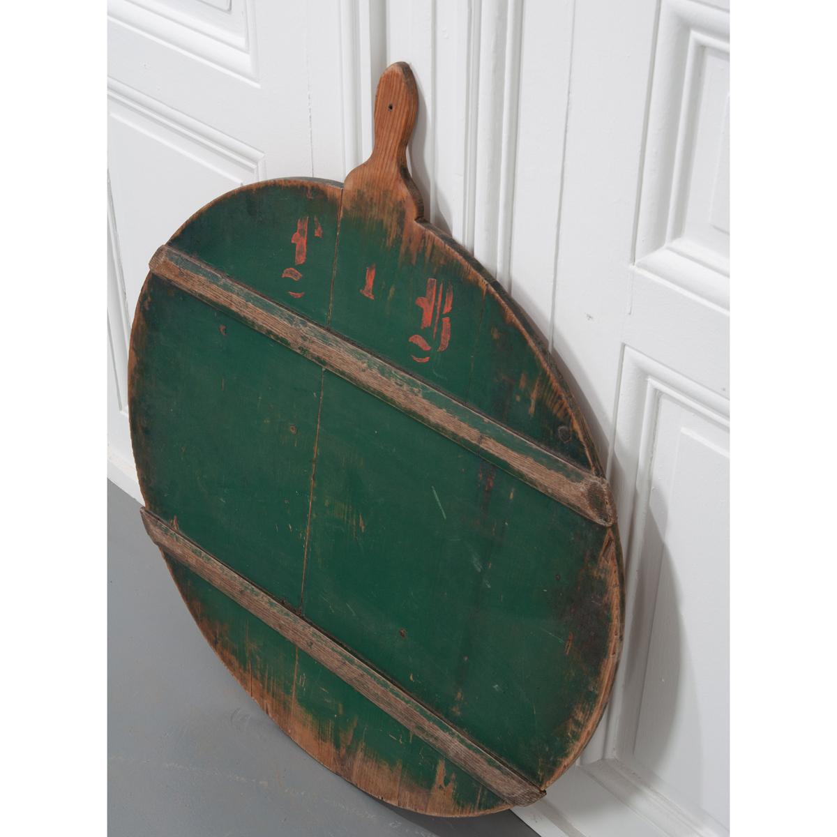 Other Swedish 19th Century Green Peel Board