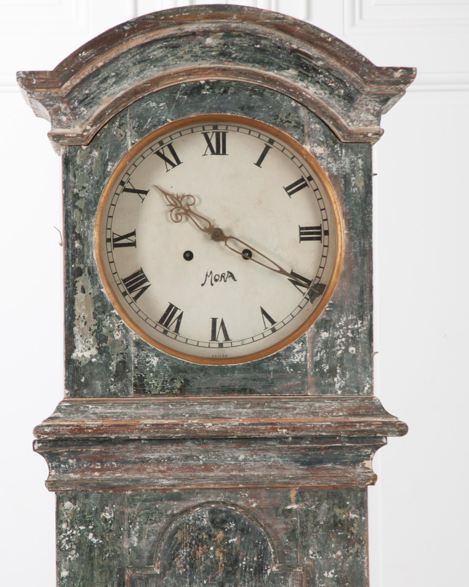 Swedish 19th Century Gustavian Mora Clock In Good Condition In Baton Rouge, LA