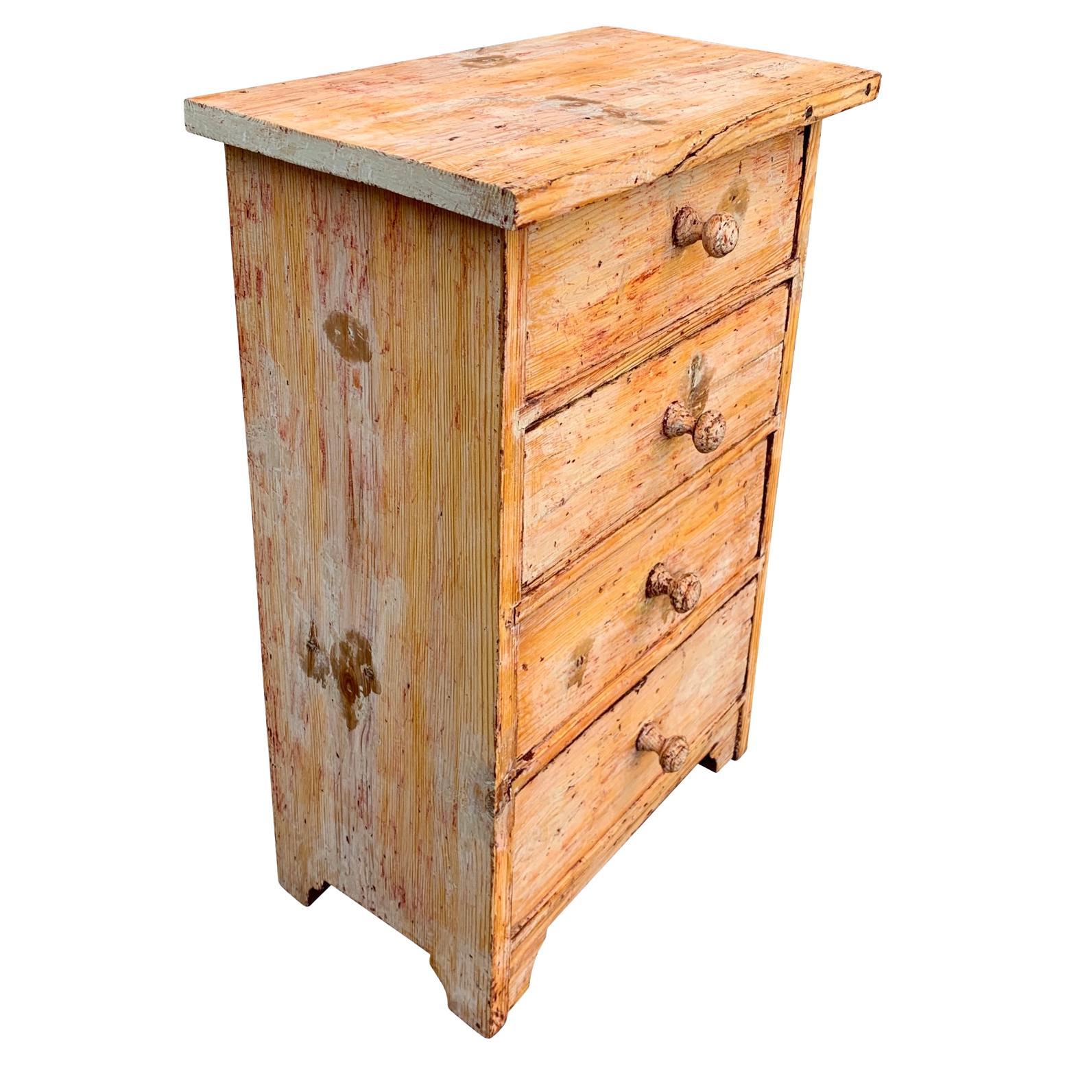 Swedish 19th Century Gustavian Nightstand or End Table For Sale