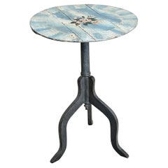Swedish 19th Century Gustavian Painted Side Table