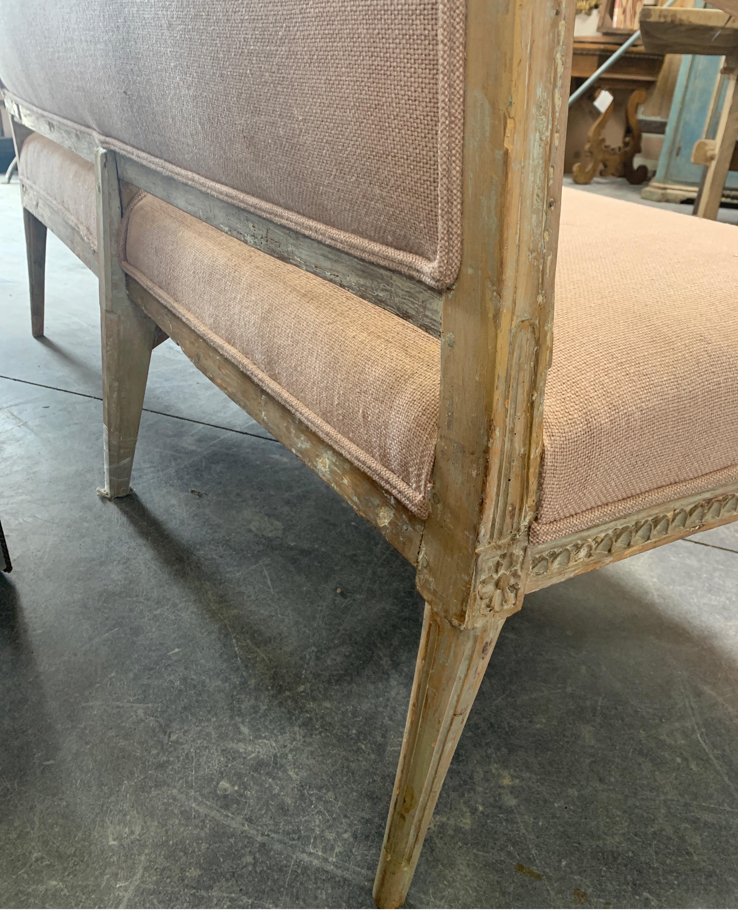 Swedish 19th Century Gustavian Sofa 7