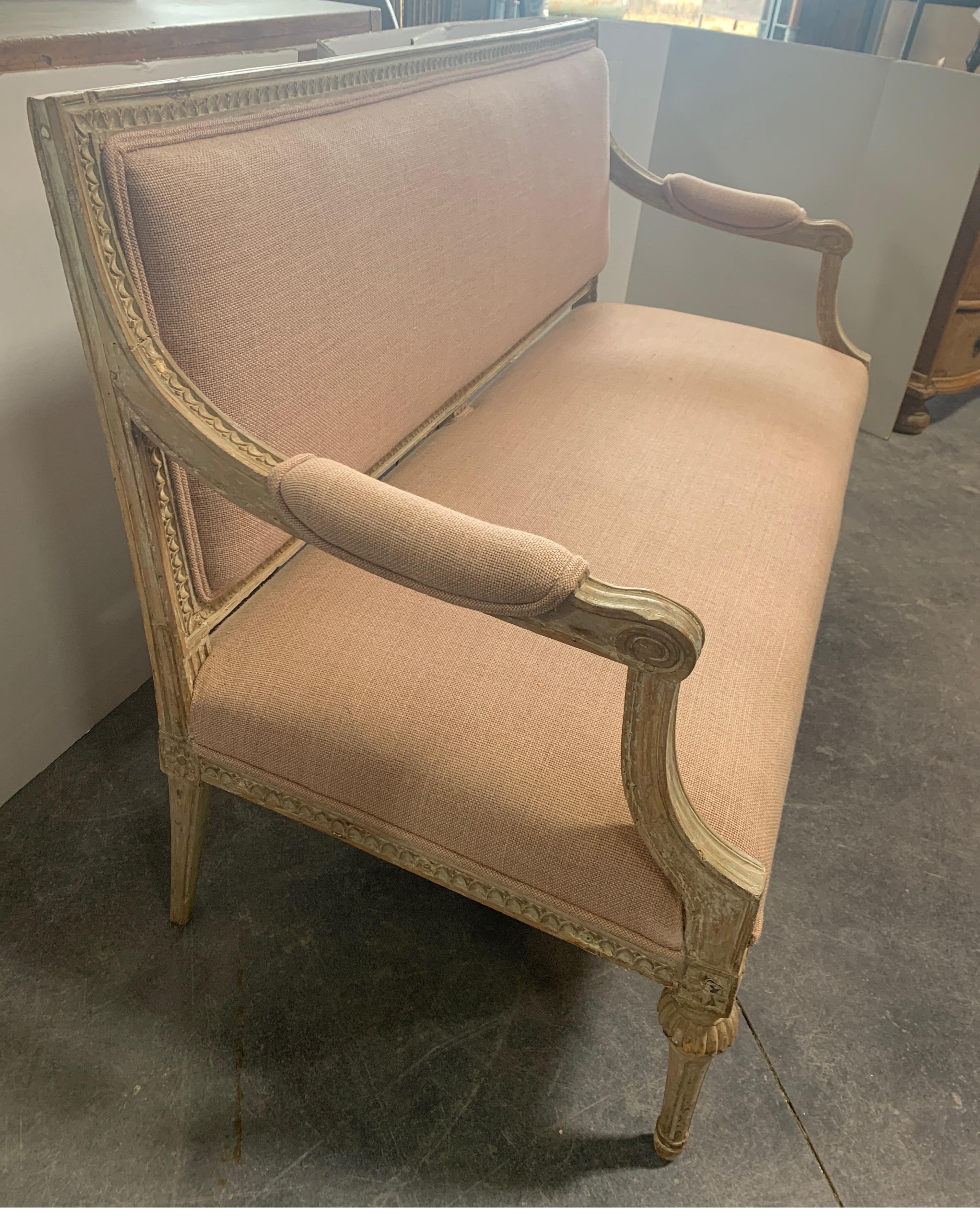 Swedish 19th Century Gustavian Sofa 10