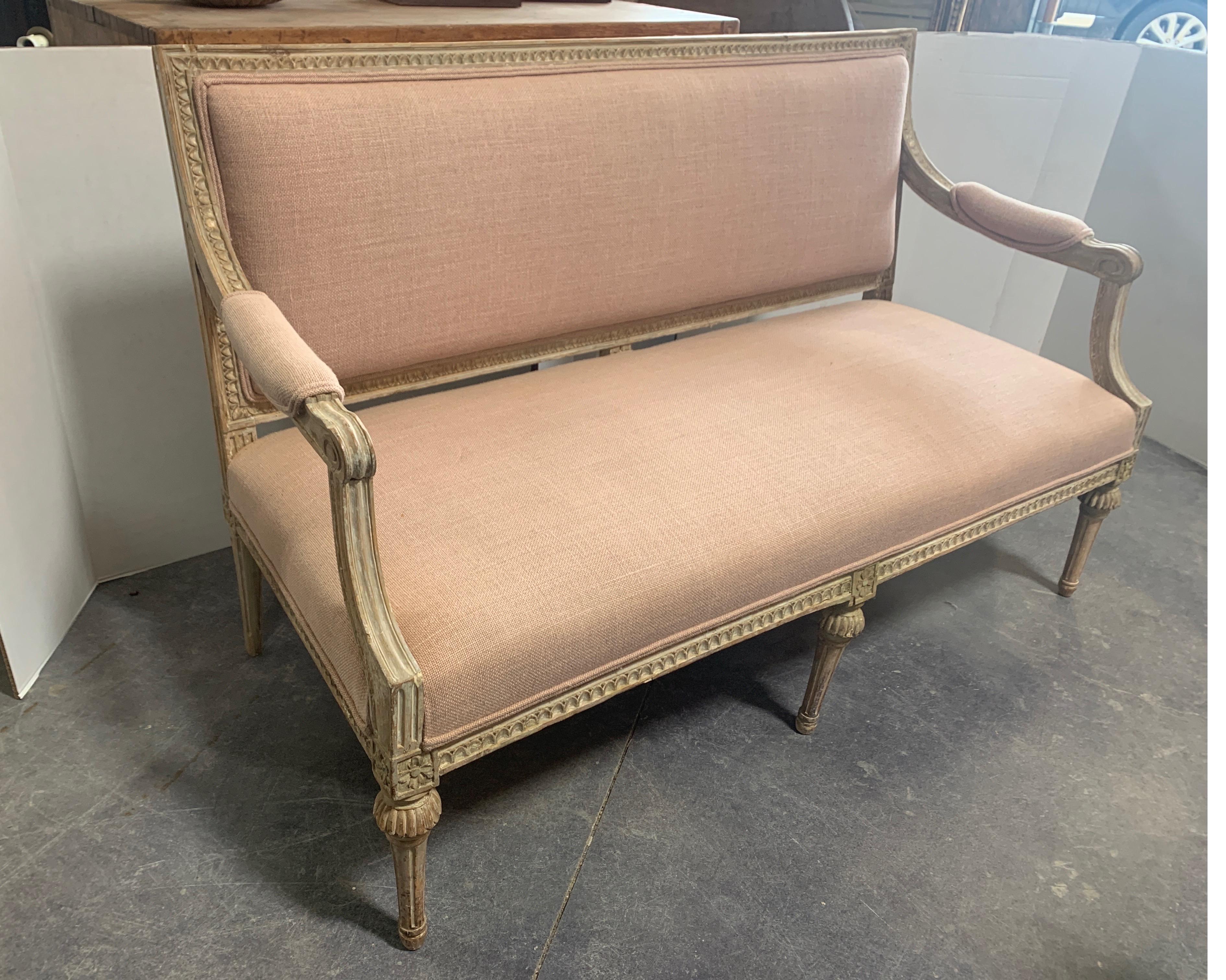 Swedish 19th Century Gustavian Sofa 11