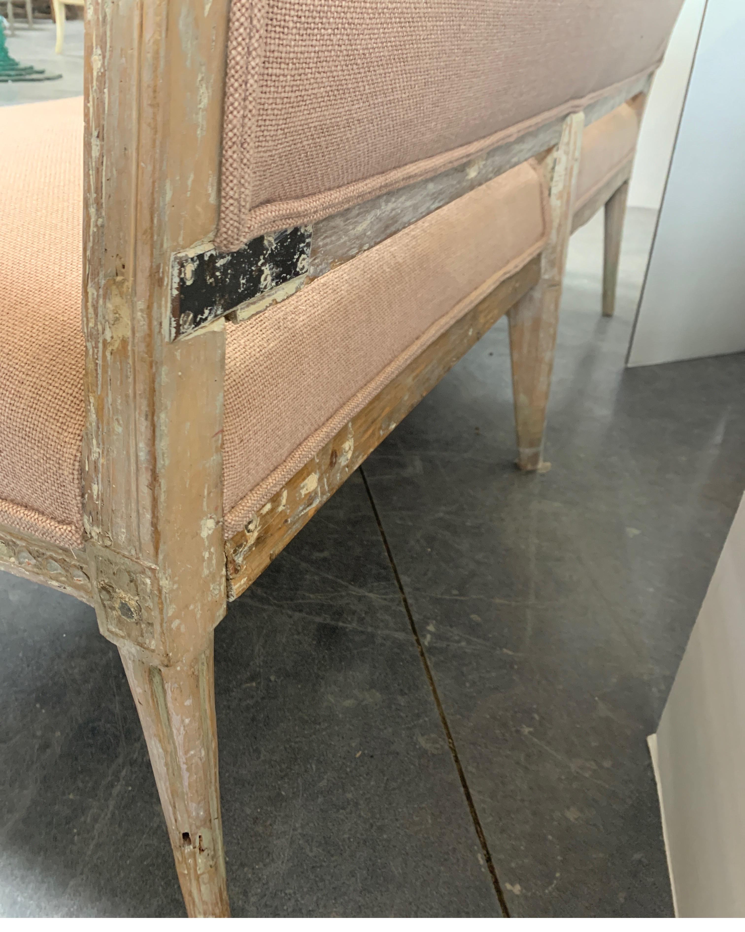 Swedish 19th Century Gustavian Sofa 4